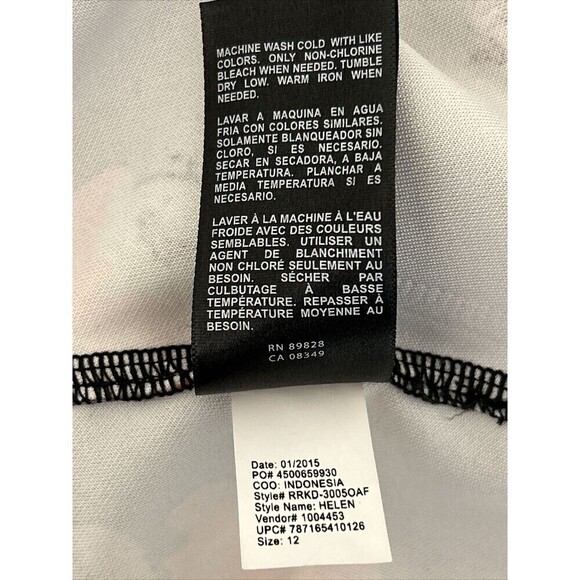 Robert Rodriguez Helen Peplum Floral Print Top Size 12 - Picture 5 of 11